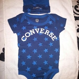 converse baby onesie